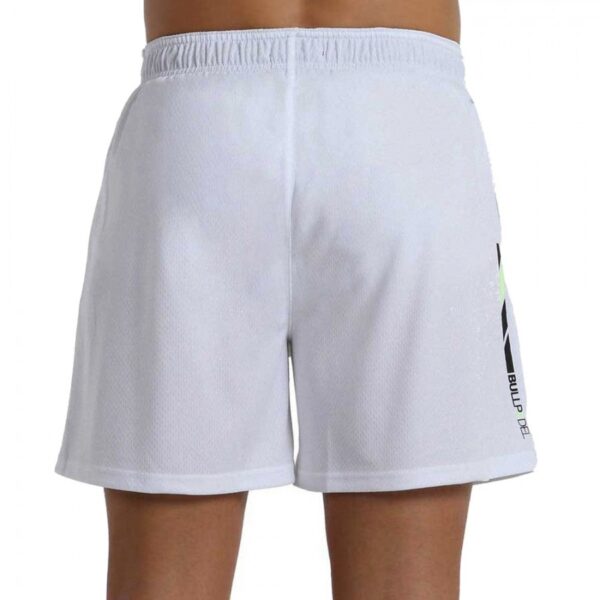 Bullpadel Short 24V Longo - White - Image 2