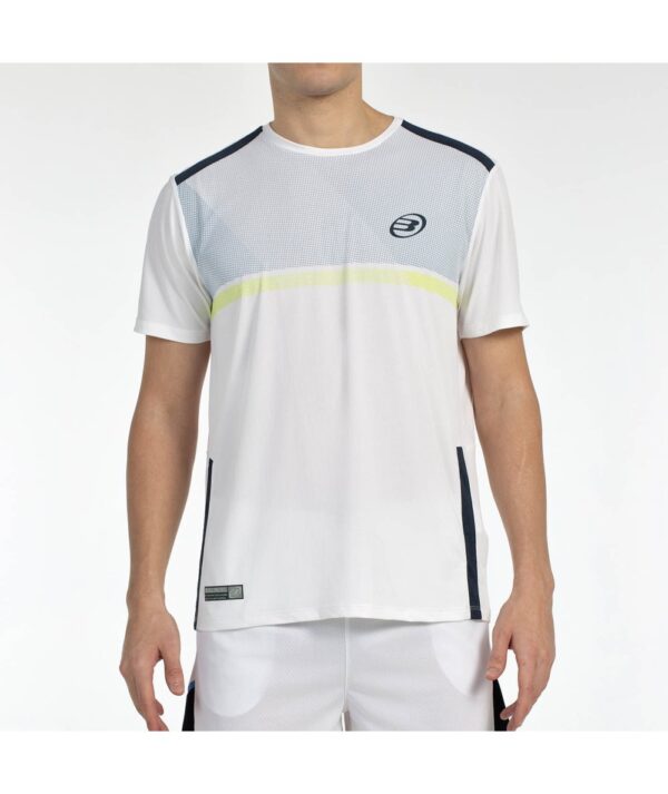 Bullpadel T-shirt 25V Bilao - White - Image 4