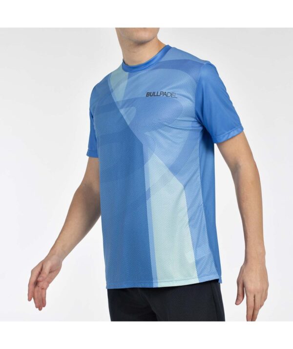 Bullpadel T-shirt 25V Brumo - Atomic Blue - Image 4