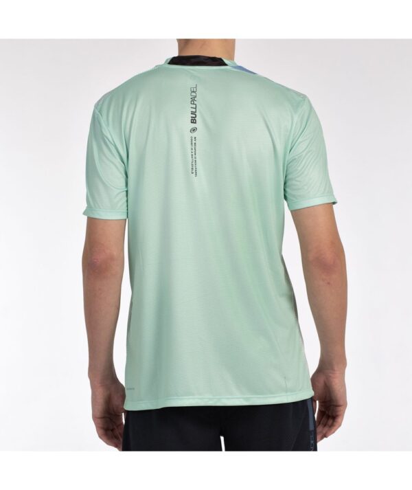 Bullpadel T-shirt 25V Brumo - Apple Green - Image 3
