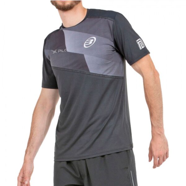 Bullpadel T-shirt 25V Di Nenno - Black - Image 4