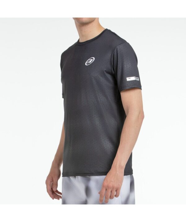 Bullpadel T-shirt 25V Mofero - Black - Image 4
