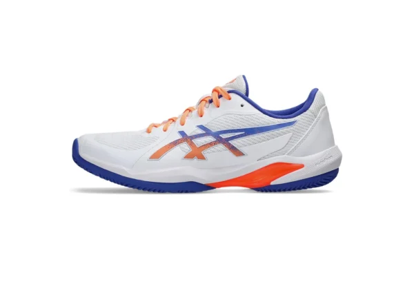 Asics Shoes Solution Swift FF 2 Padel - White / Dark Cobalt - Image 8