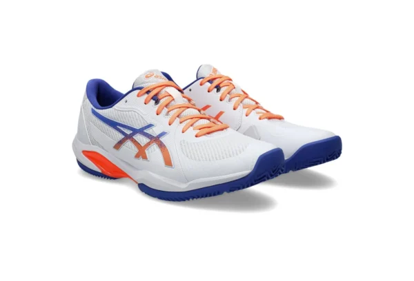 Asics Shoes Solution Swift FF 2 Padel - White / Dark Cobalt - Image 2