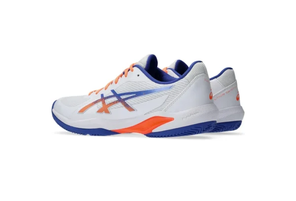 Asics Shoes Solution Swift FF 2 Padel - White / Dark Cobalt - Image 3