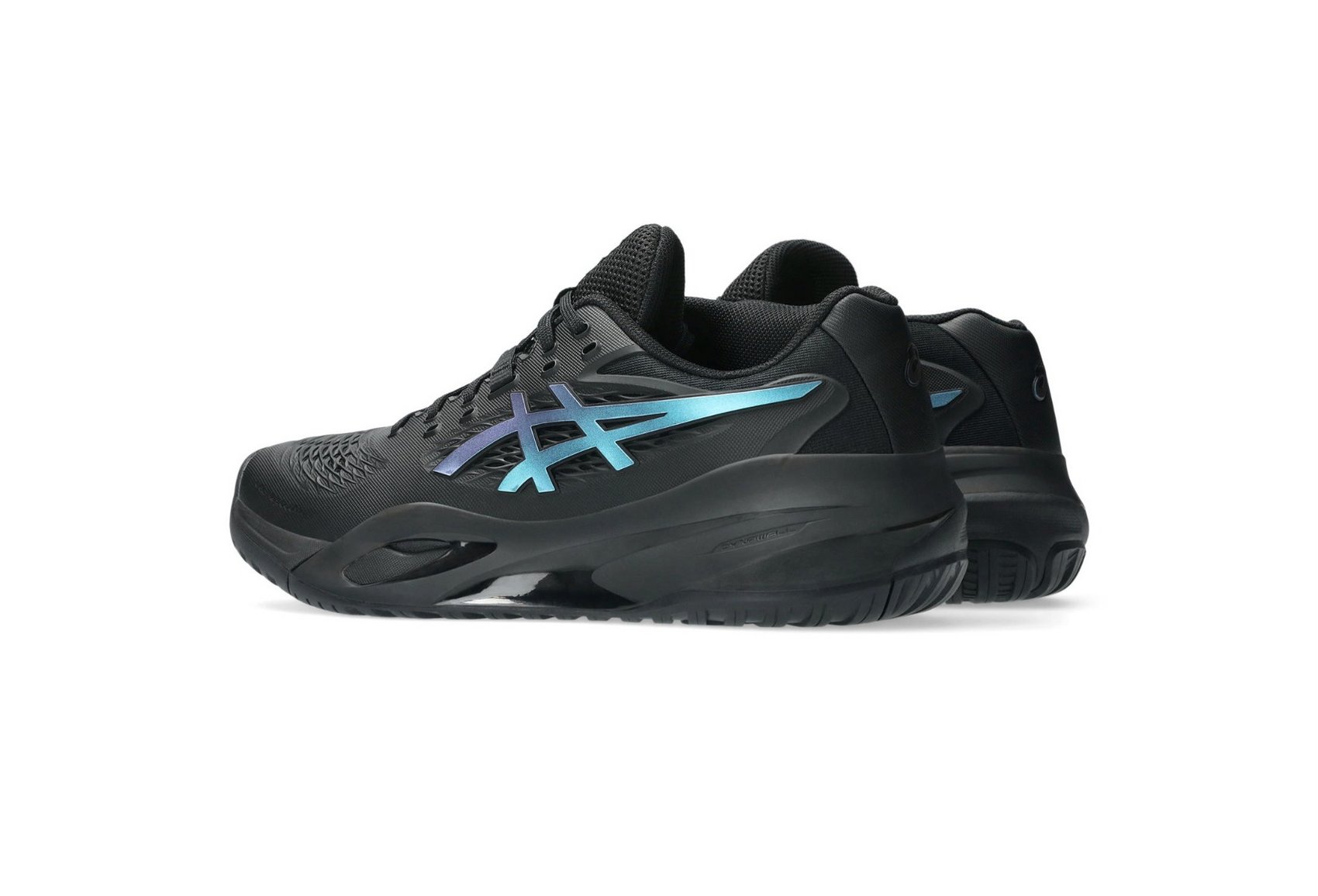 Asics Shoes Gel Resolution X Night Energy - Black/ Prism Blue
