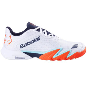 Babolat Shoes Jet Premura 3 by Juan Lebron - White/Orange