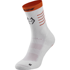 Babolat Socks Mid Calf - Juan Lebron - White / Orange