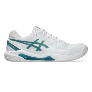 Asics Shoes Gel Dedicate 8 Padel - White / Misty Pine