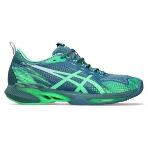 Asics Shoes SonicSmash FF - Saba Blue / Vital Green