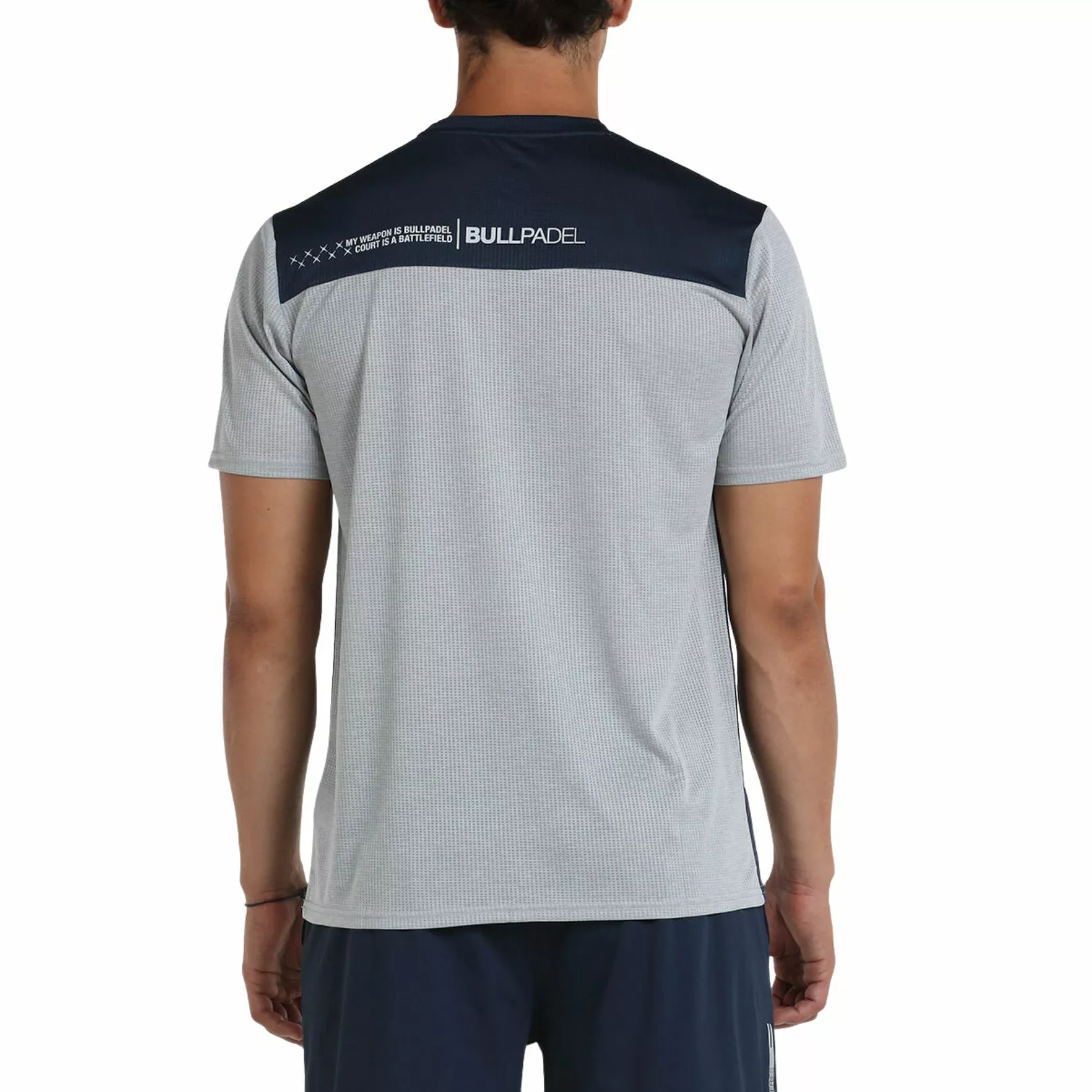 Bullpadel T-Shirt Optar - Light Grey - Image 4