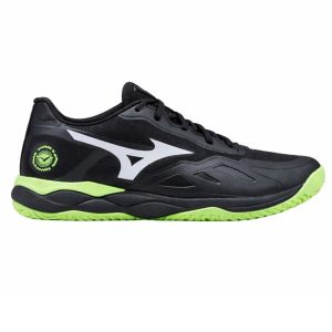 Mizuno Shoes Wave Enforce Court Padel - Black / Green
