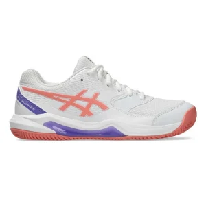Asics Gel Dedicate 8 Padel - White_Guava