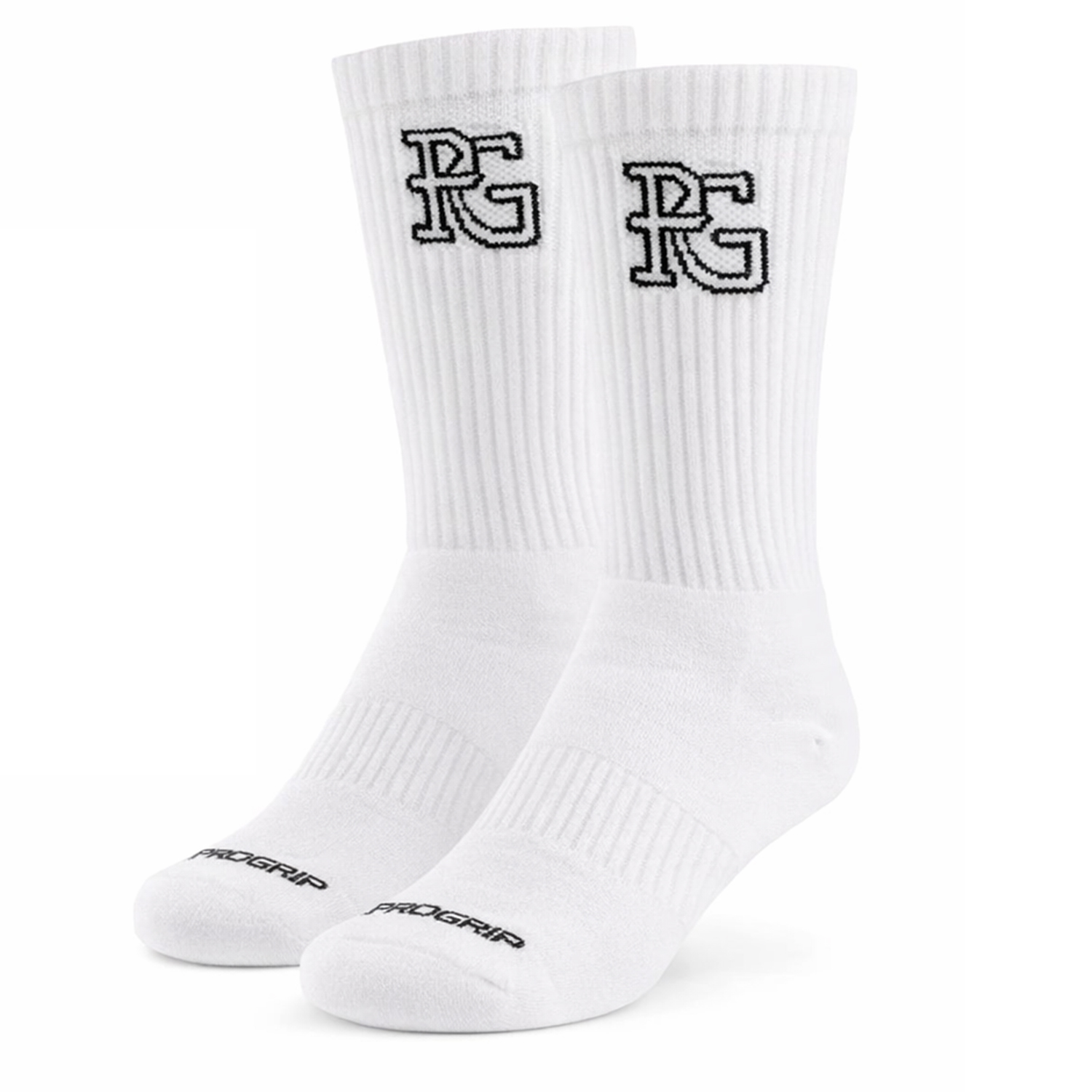 ProGrip Socks Logo - White