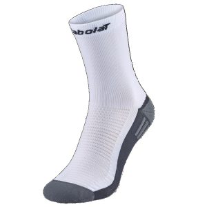 Babolat Padel Socks Mid Calf - White/Black