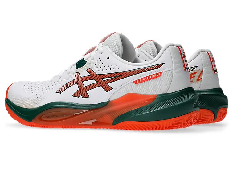 Asics Shoes Gel Challenger 15 Padel 2026 - White/Energy Orange - Image 4