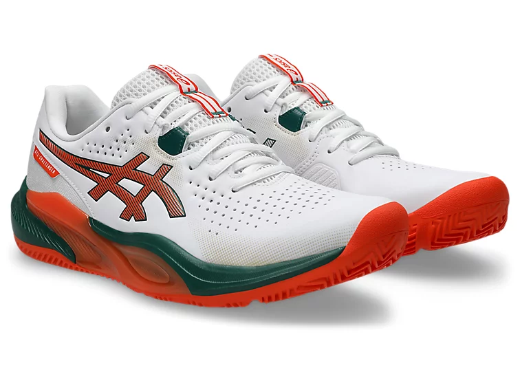 Asics Shoes Gel Challenger 15 Padel 2026 - White/Energy Orange - Image 5