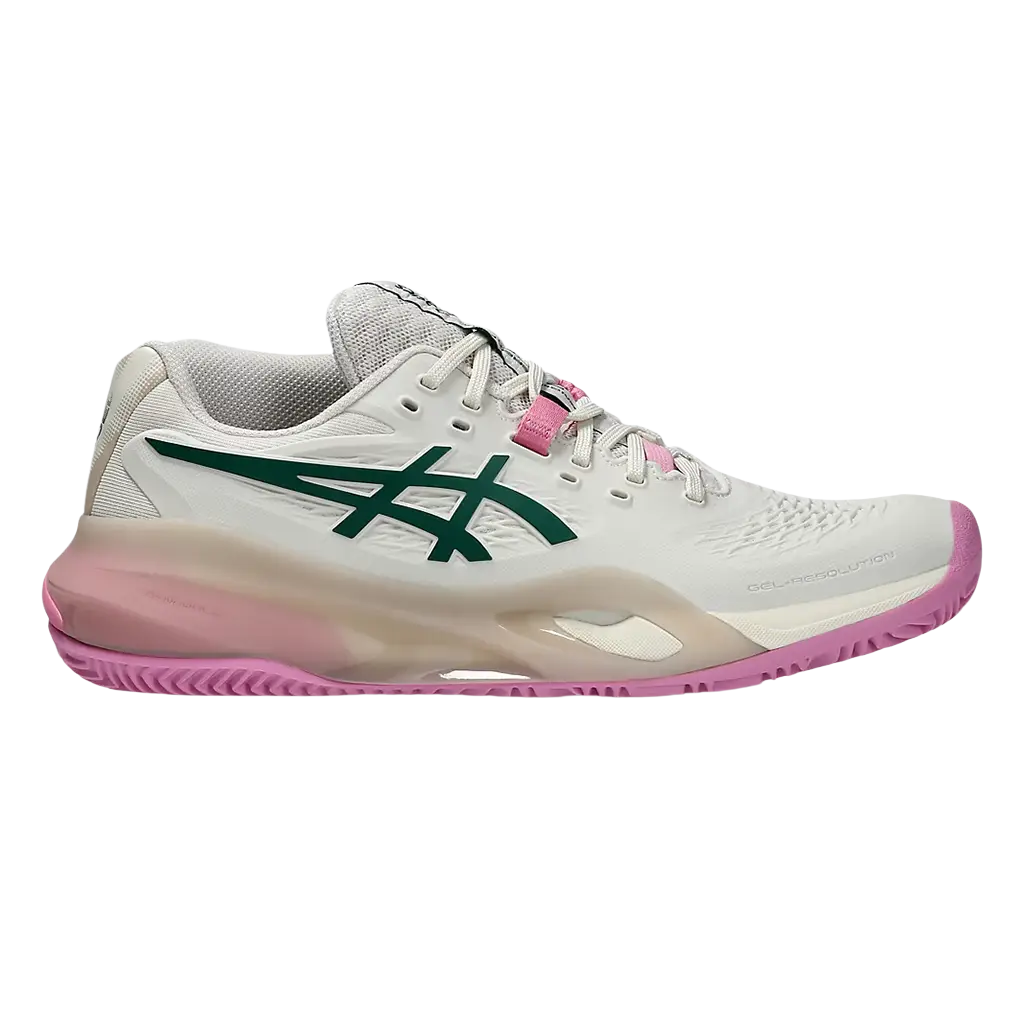 Asics Shoes Gel Resolution X Padel 2026 - Soft OatJewel Green