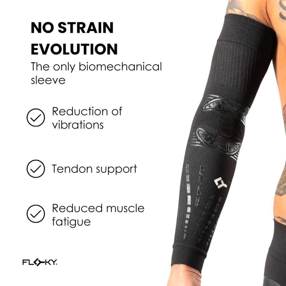 Floky Arm Sleeve No Strain Evolution - Black - Image 5