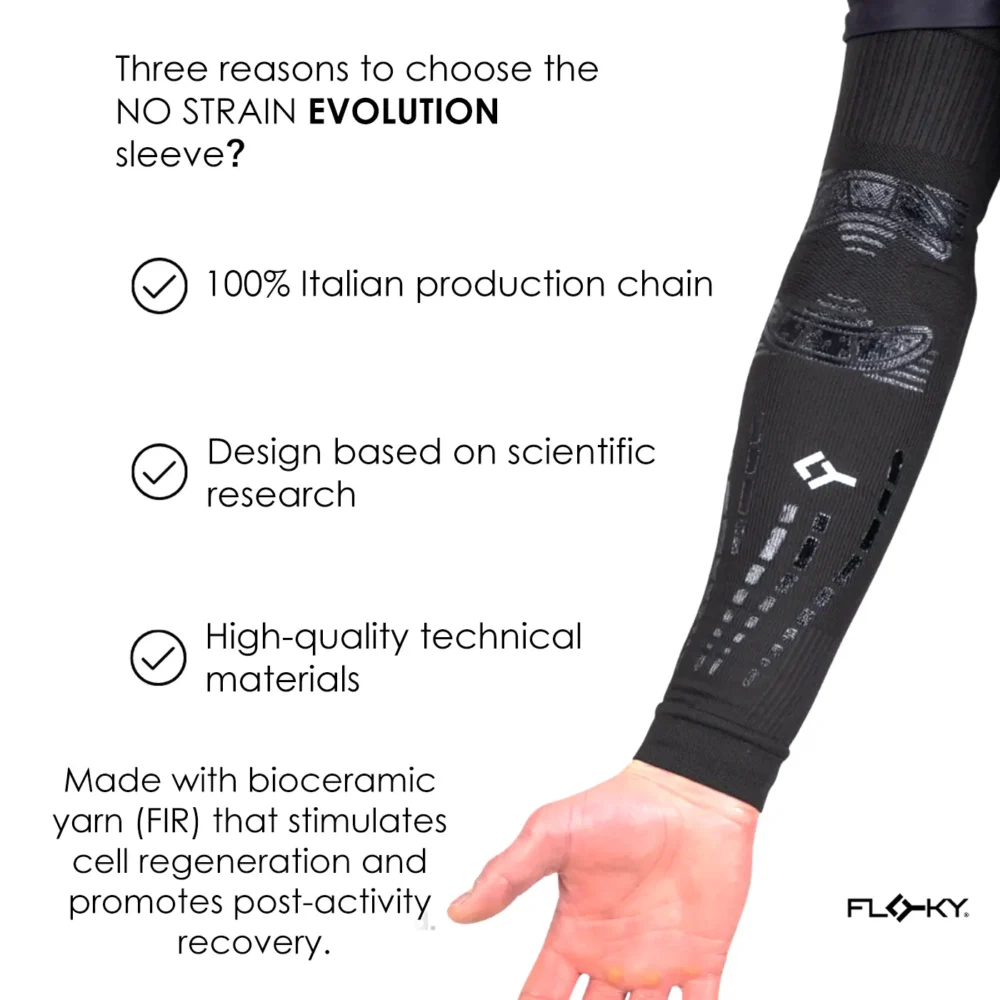 Floky Arm Sleeve No Strain Evolution - Black - Image 6