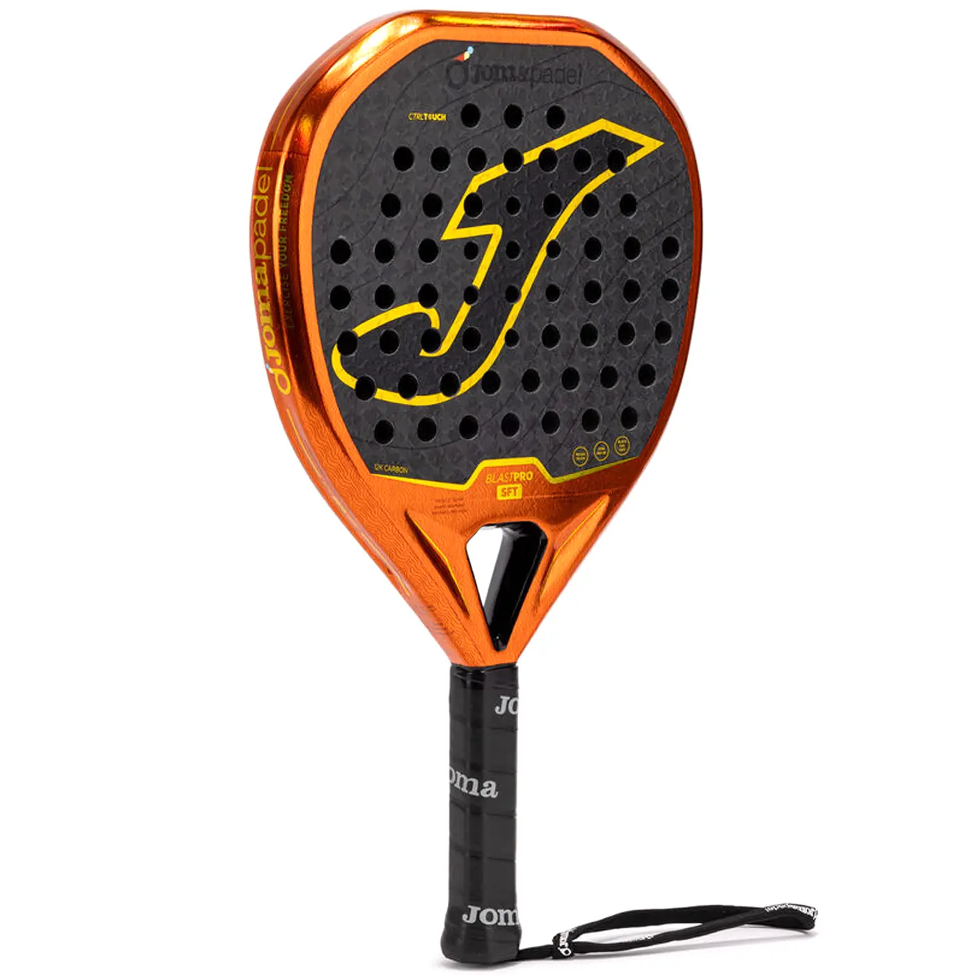 Joma Blast Pro SFT 2026 - Orange/Black - Padel Racket - Image 2
