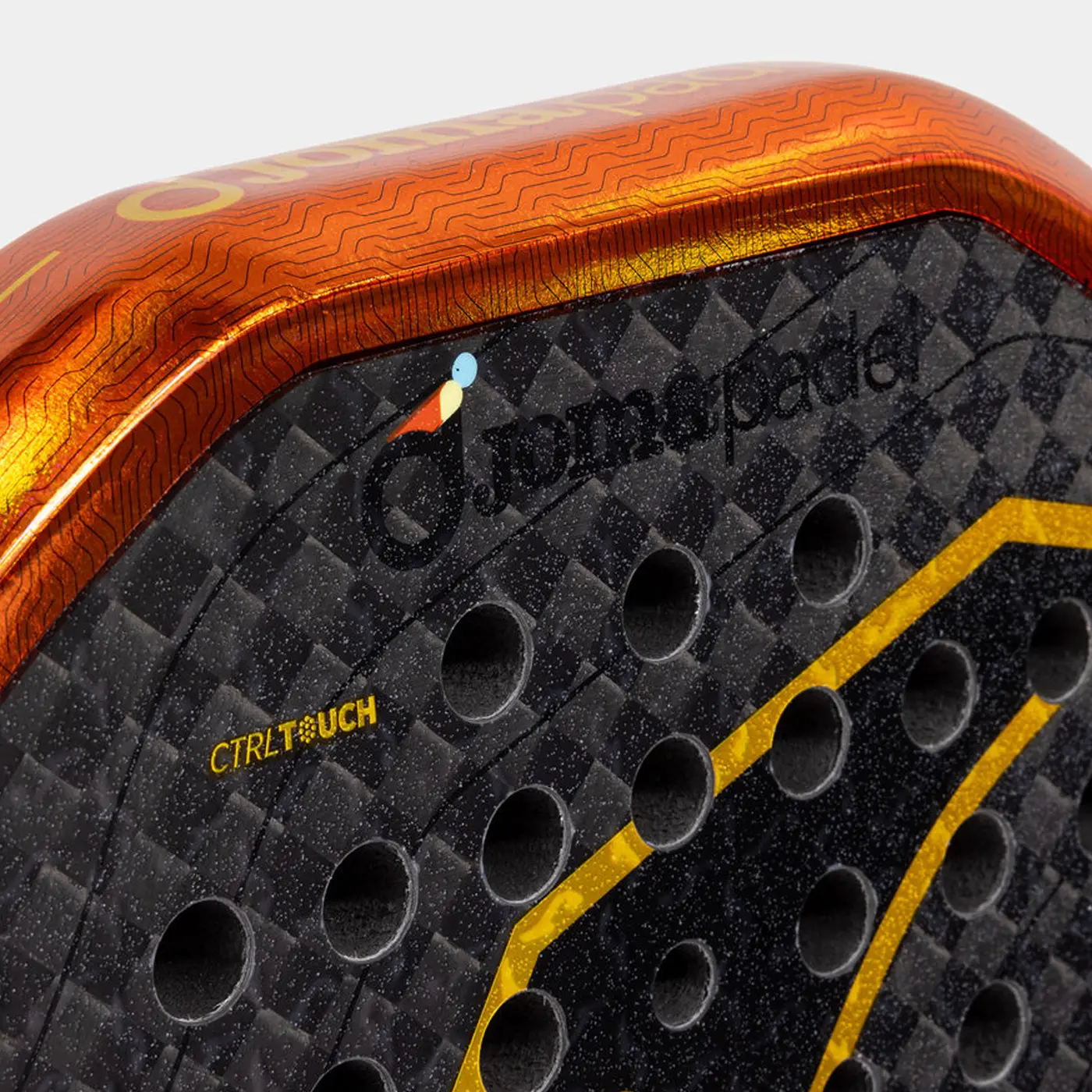 Joma Blast Pro SFT 2026 - Orange/Black - Padel Racket - Image 9