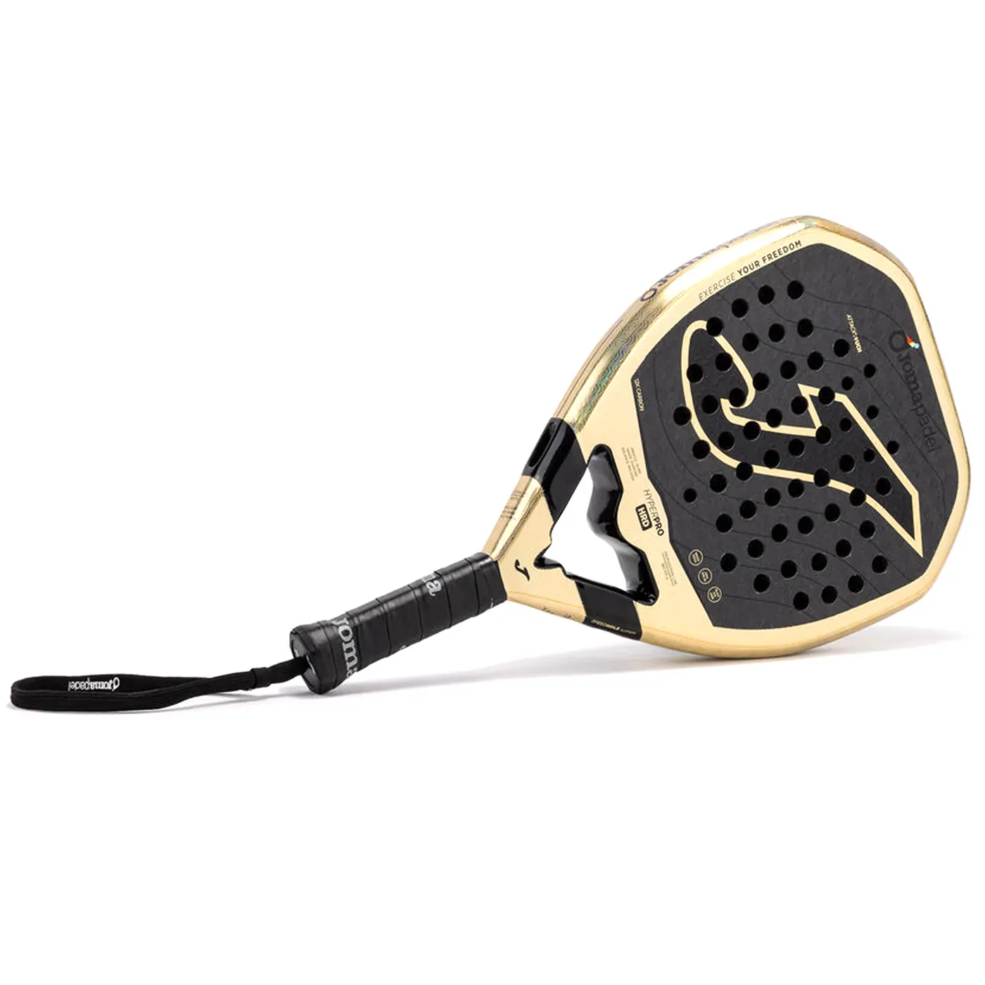 Joma Hyper Pro HRD 2026 - Black/Beige - Padel Racket - Image 6
