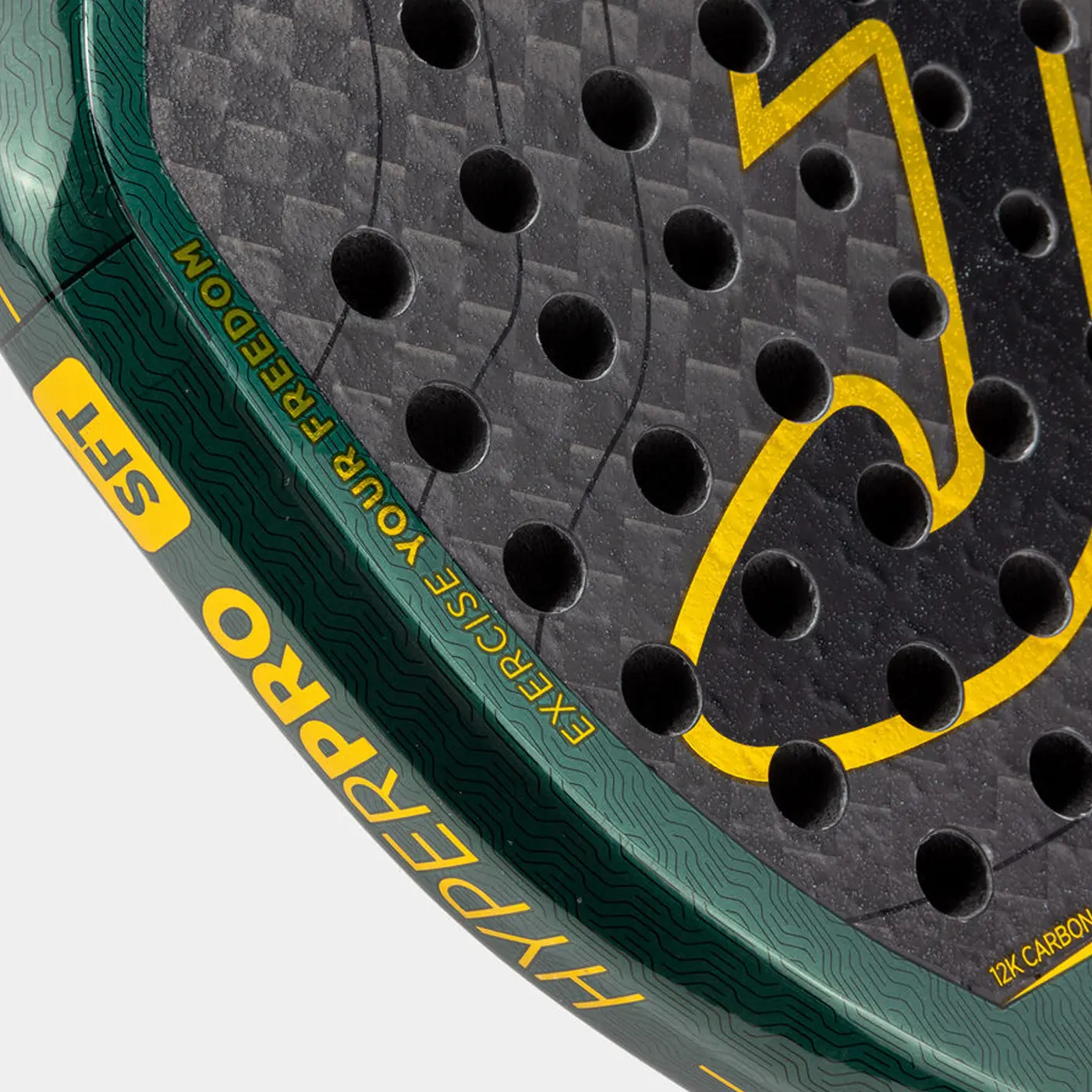 Joma Hyper Pro SFT 2026 - Green/Black - Padel Racket - Image 10