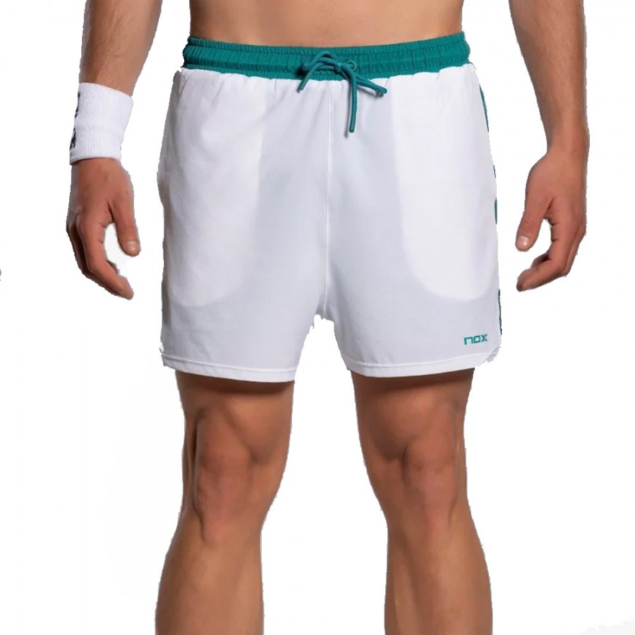 Nox Men's Pro Short - WhiteIvy Green