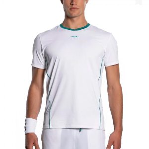 Nox Men's Pro T-Shirt - WhiteIvy Green