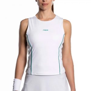 Nox Women's Pro Tank Top - WhiteIvy Green