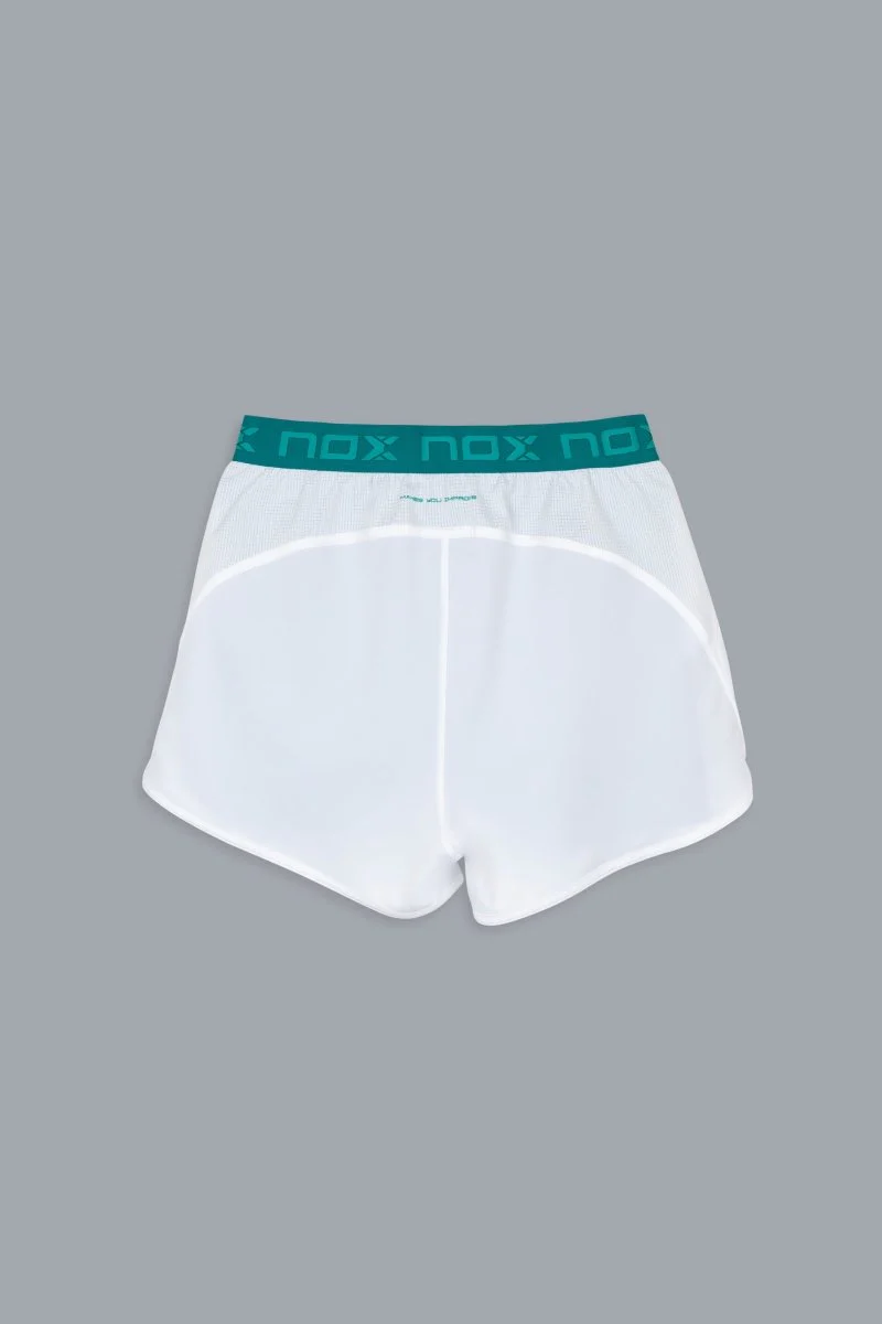 Nox Women's Pro Short - White/Ivy Green - Image 5
