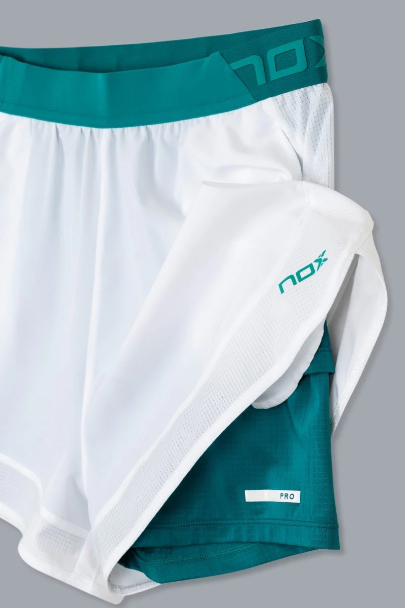 Nox Women's Pro Short - White/Ivy Green - Image 7