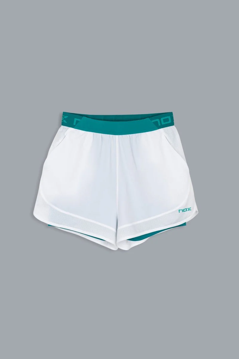 Nox Women's Pro Short - White/Ivy Green - Image 9