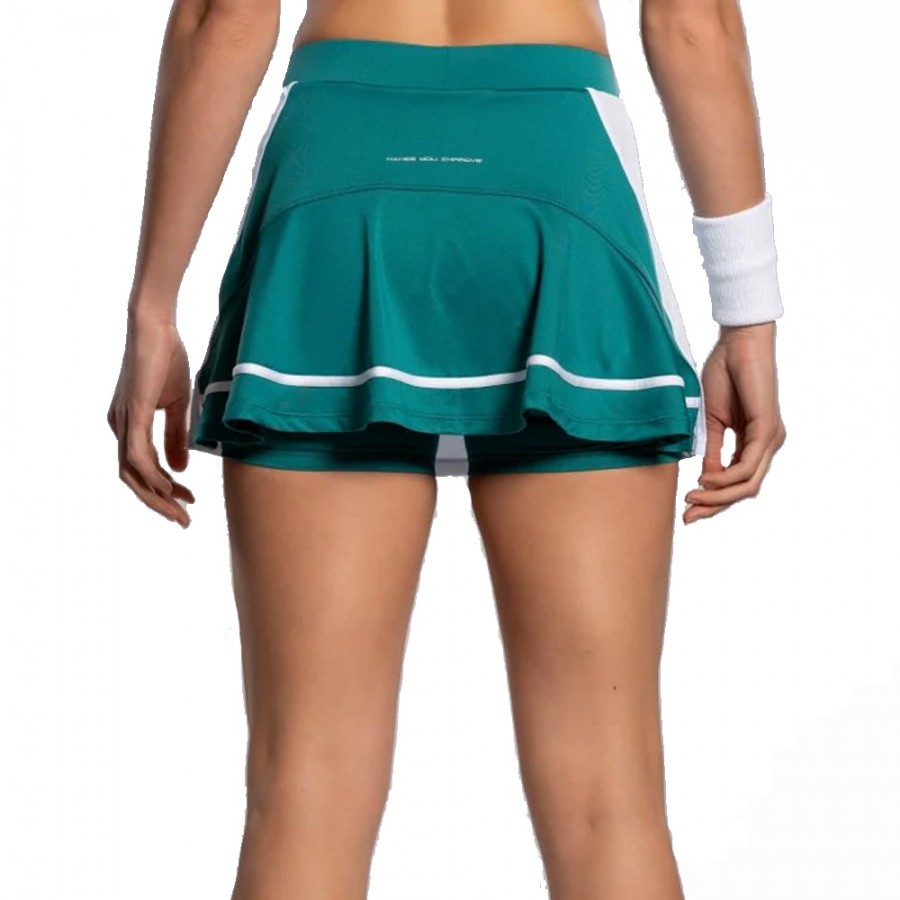 Nox Women's Pro Skirt - White/Ivy Green - Image 3