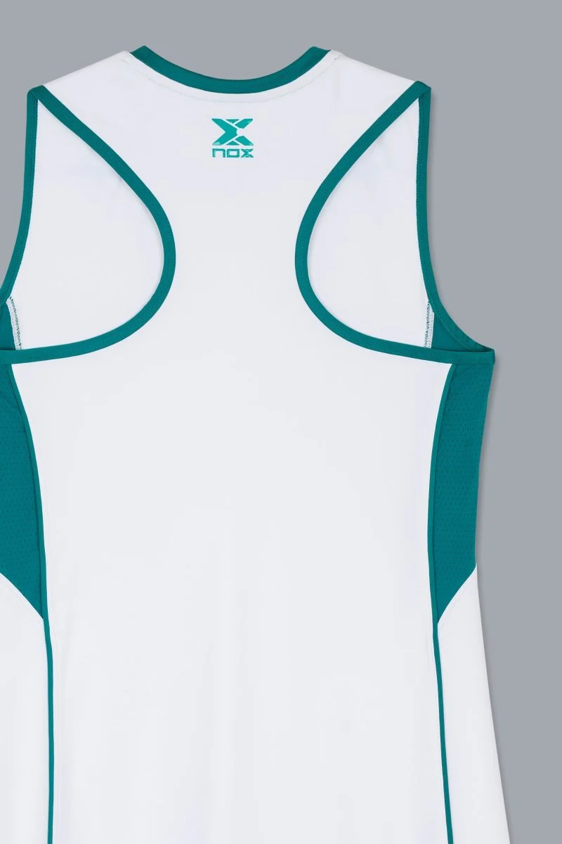 Nox Women's Pro Dress - White/Ivy Green - Image 10