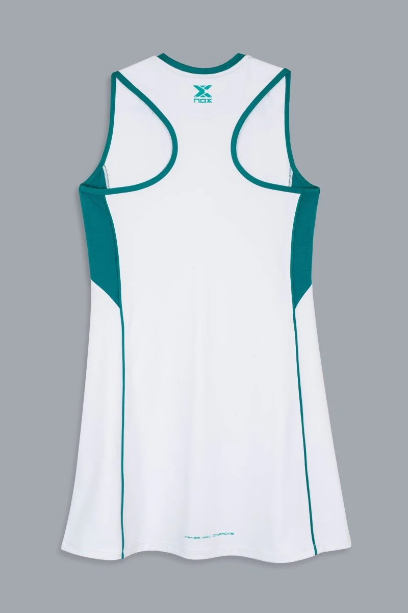 Nox Women's Pro Dress - White/Ivy Green - Image 12