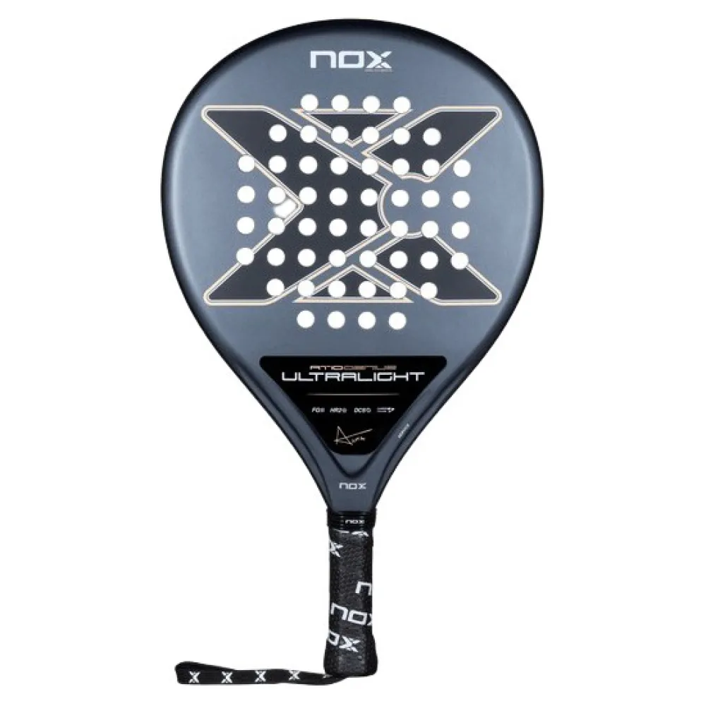 Nox AT10 Ultralight 2026 - Padel Racket - Slate Grey