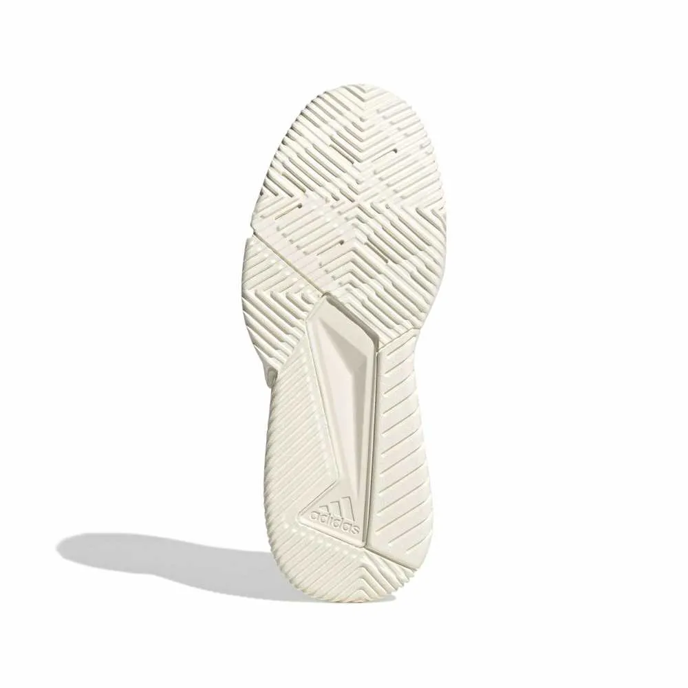 Adidas Courtquick Padel Shoes M 26 - Off White/Gold Metallic - Image 3