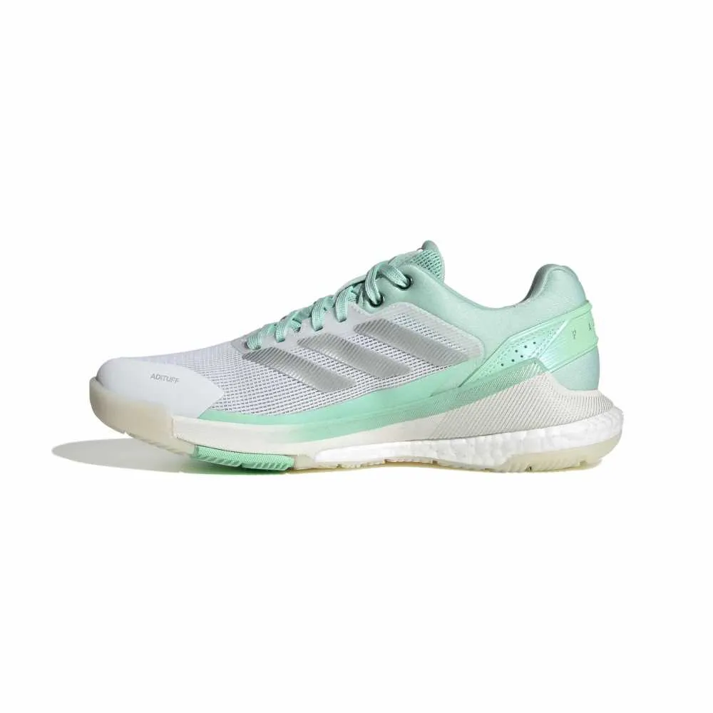 Adidas Crazyquick Boost Padel Shoes W 26 - Clear Mint/Silver Metallic/Pulse Mint - Image 2