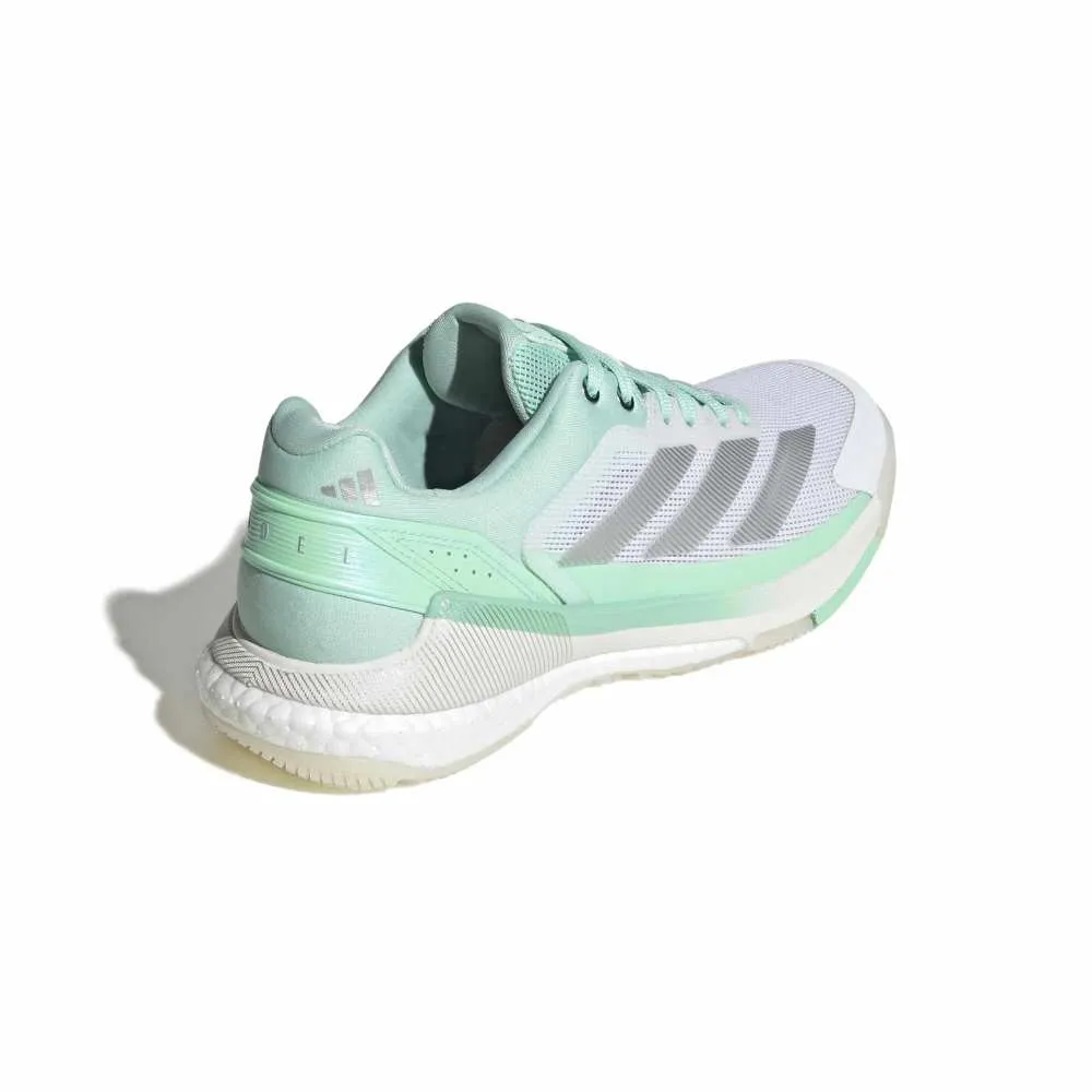 Adidas Crazyquick Boost Padel Shoes W 26 - Clear Mint/Silver Metallic/Pulse Mint - Image 3