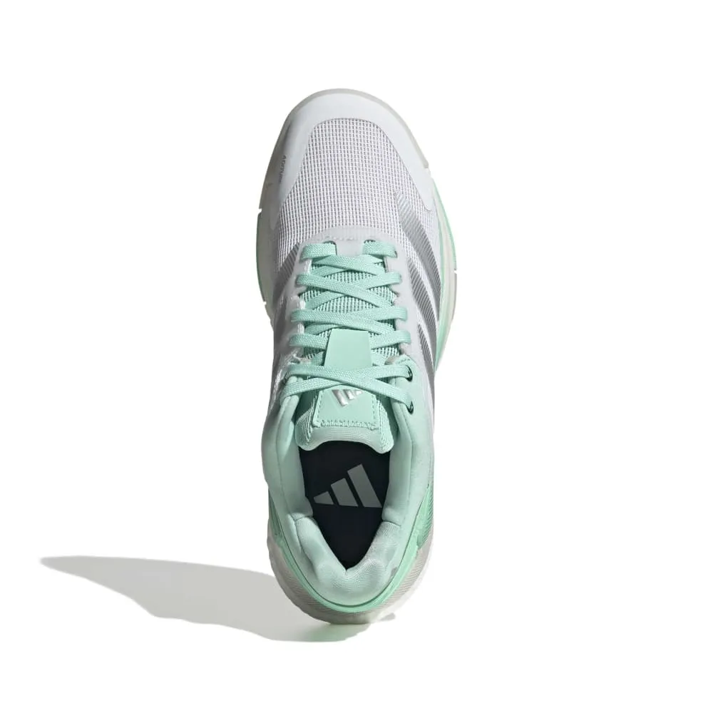 Adidas Crazyquick Boost Padel Shoes W 26 - Clear Mint/Silver Metallic/Pulse Mint - Image 4