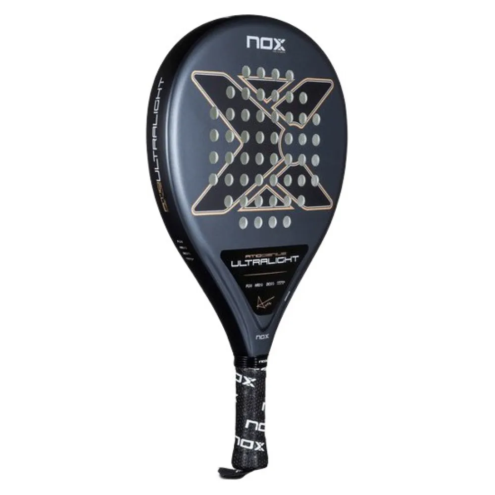 Nox AT10 Ultralight 2026 - Padel Racket - Slate Grey/Black - Image 2