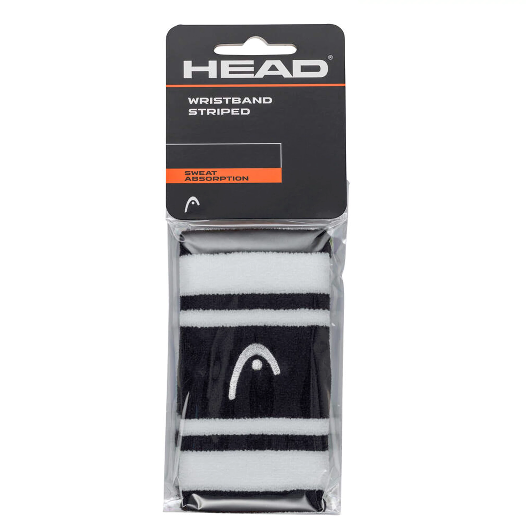 Head Wristband 5 - Black / White