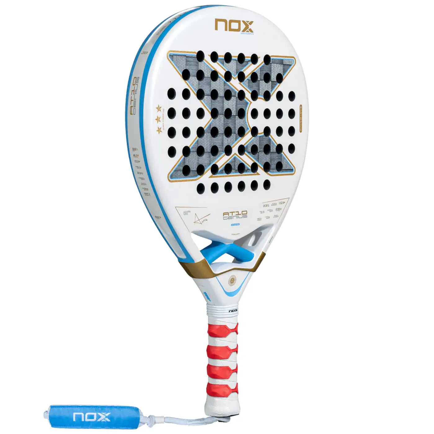 Nox AT10 Genius 18K Alum Argentina by Agustin Tapia - Padel Racket - Image 9